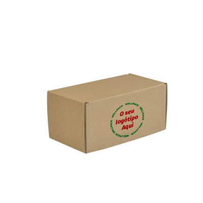 Caixa para Envio Postal Kraft com o seu logotipo - Image 4