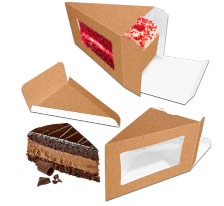 Caixas para Fatias de bolo