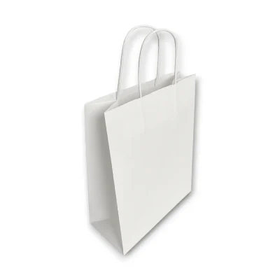 Sacos de papel Branco Pack 25un