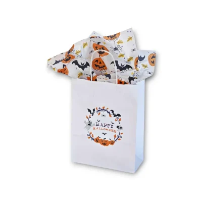 Sacos de papel Branco Pack 25un Halloween - Image 3