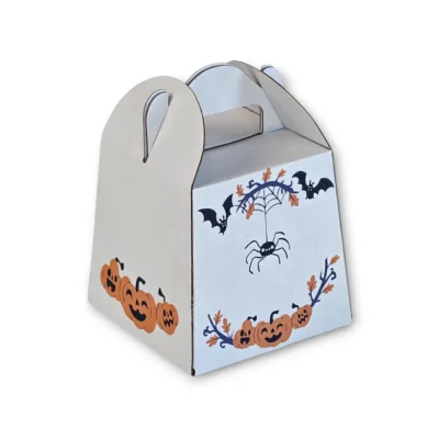 Caixa para bolo Com Janela 12x12x12cm Halloween - Image 2