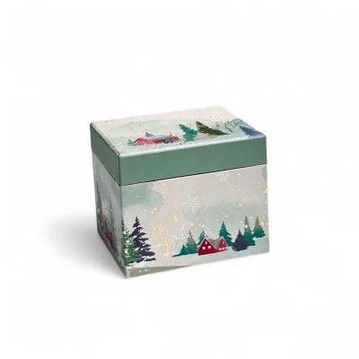 Caixa retangular ALDEIA NEVADA 12.5×11×10.5cm