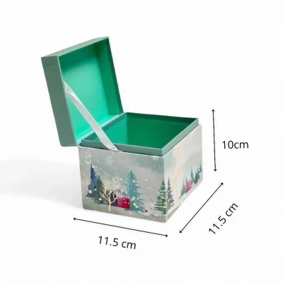 Caixa retangular ALDEIA NEVADA 12.5×11×10.5cm - Image 3