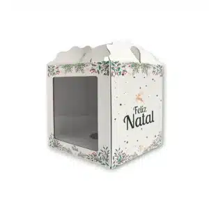 Caixa-para-Panettone-Branca-com-janela-Natal-Tipo1