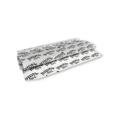 Papel seda Branco com decorado 50x75cm Pack 25un Natal